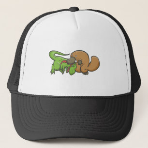 Tレックス対Platypus キャップ