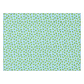 Tレックス恐竜の誕生日パーティーブルー テーブルクロス (正面(横))