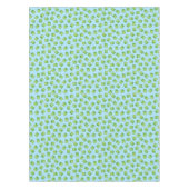 Tレックス恐竜の誕生日パーティーブルー テーブルクロス (正面)