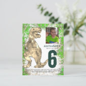 Tレックス恐竜の誕生日パーティー予算 (スタンド正面)