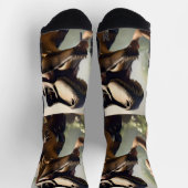 Tレックス恐竜はパットが大好き。 ソックス (上部)