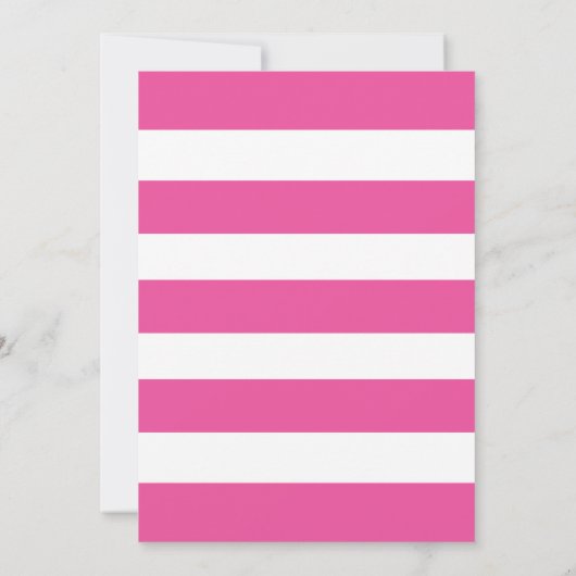 Tレックス恐竜ガールバースデーパーティーの招待状 招待状 (裏面)