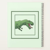 Tレックス恐竜スクールハードカバー学校プランナー プランナー手帳 (裏面)