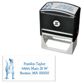 Tレックス恐竜パーソナライズされた セルフインキングスタンプ (インサイチュ)