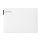 Tレックス恐竜パーティー子供用誕生日 ラップアラウンドラベル (正面)