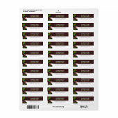 Tレックス恐竜パーティー子供用誕生日 ラベル (フルシート)