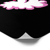 Tレックス恐竜ユニコーン誕生日パーティー ポスター (角)