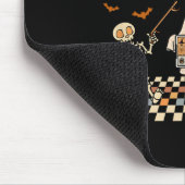 Tレックス恐竜及びモンスタートラック乳癌ブー マウスパッド (コーナー)