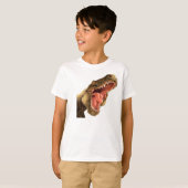 Tレックス恐竜少年のTシャツ Tシャツ (正面フル)