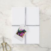 Tレックス恐竜、イースターギフトラベル、卵狩り ギフトタグ (より糸付き)