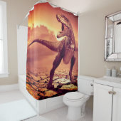 Tレックス恐竜 シャワーカーテン (インサイチュ)