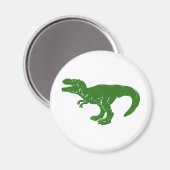 Tレックス恐竜 – 背景色を選択 マグネット (正面/裏面)