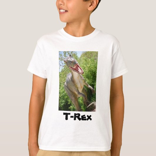 Tレックス恐竜 Tシャツ (正面)