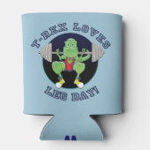 Tレックス愛の足日 缶クーラー (裏面)