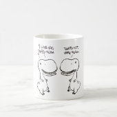 Tレックス愛 コーヒーマグカップ (中央)