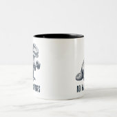 Tレックス懸命 ツートーンマグカップ (中央)