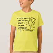 Tレックス拍手 Tシャツ (正面)