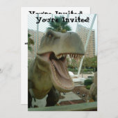 Tレックス招待状 招待状 (正面/裏面)