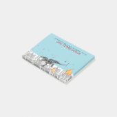 Tレックス攻撃都市パーソナライズされた ポストイット (アングル)