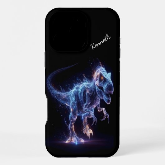 Tレックス星屑 iPhoneケース (裏面)