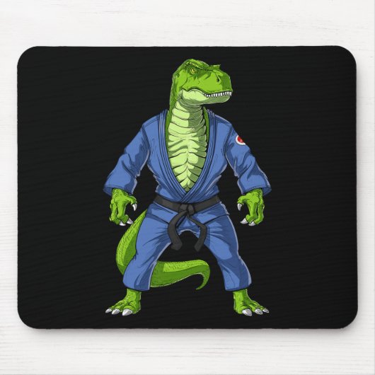 Tレックス柔術忍者武術Arts K マウスパッド (正面)