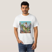 Tレックス版 Tシャツ (正面フル)