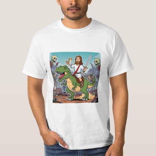 Tレックス版 Tシャツ (正面)