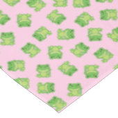 Tレックス誕生会ピンク テーブルクロス (アングル)