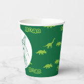 Tレックス誕生日 紙コップ (左)