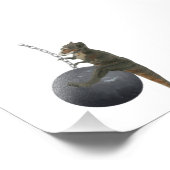 Tレックス難破ボール フォトプリント            (角)