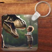 Tレックス顔の恐怖 キーホルダー (裏面)