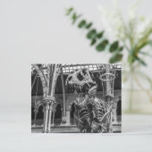 "Tレックス骨組"の郵便はがき ポストカード (スタンド正面)