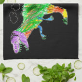 Tレックス キッチンタオル (折り畳み)