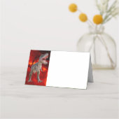 Tレックス、ジュラシック・ワールド、火災パーティー プレイスカード (正面)