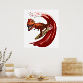 tレックス ポスター (キッチン)