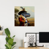 Tレックス ポスター (ホームオフィス)