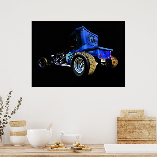 Tレックス ポスター (キッチン)