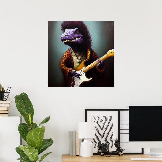 Tレックス ポスター (ホームオフィス)