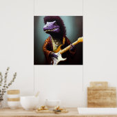 Tレックス ポスター (キッチン)