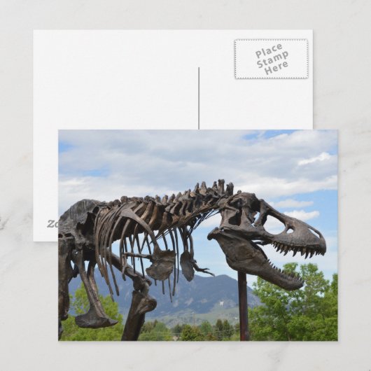 Tレックス ポストカード (正面/裏面)