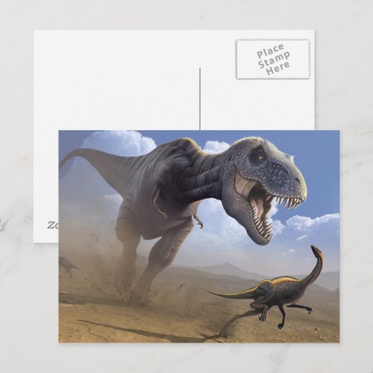 Tレックス ポストカード (正面/裏面)