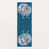 Tレックス ヨガマット (裏面)