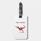 Tレックス ラゲッジタグ (裏面縦)