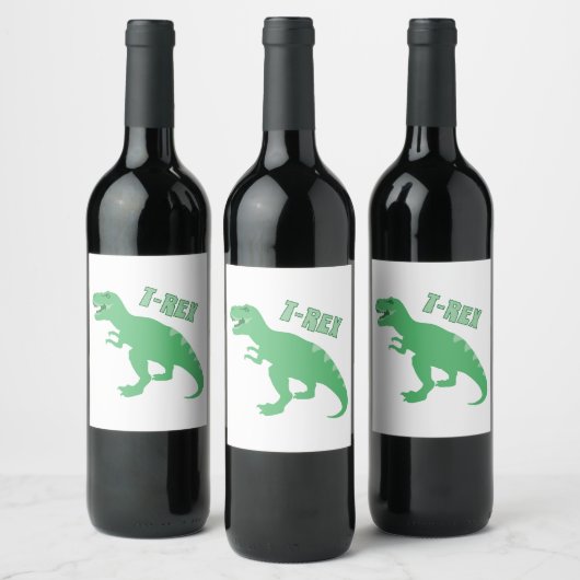 Tレックス ワインラベル (ボトル)
