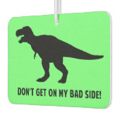 Tレックス：悪い味方をするな！ カーエアーフレッシュナー (左)