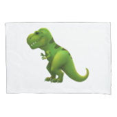 Tレックス – 絵文字 枕カバー (正面)