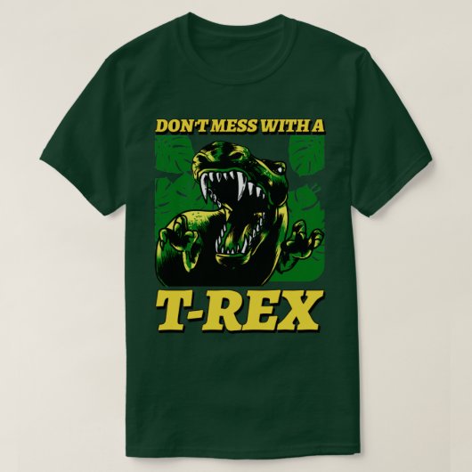 Tレックス Tシャツ (デザイン正面)