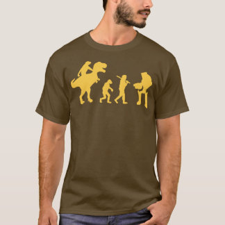 Tレックスvsロボット Tシャツ