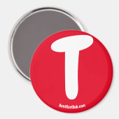 Tレッド冷凍機マグネット マグネット (正面/裏面)