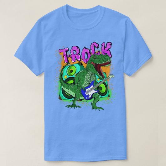 Tロック遊のギター Tシャツ (デザイン正面)